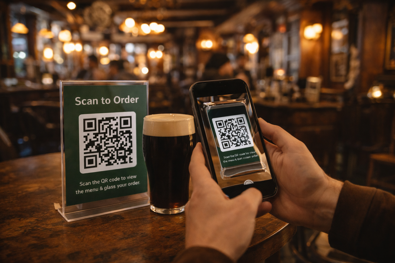 Pub with food service